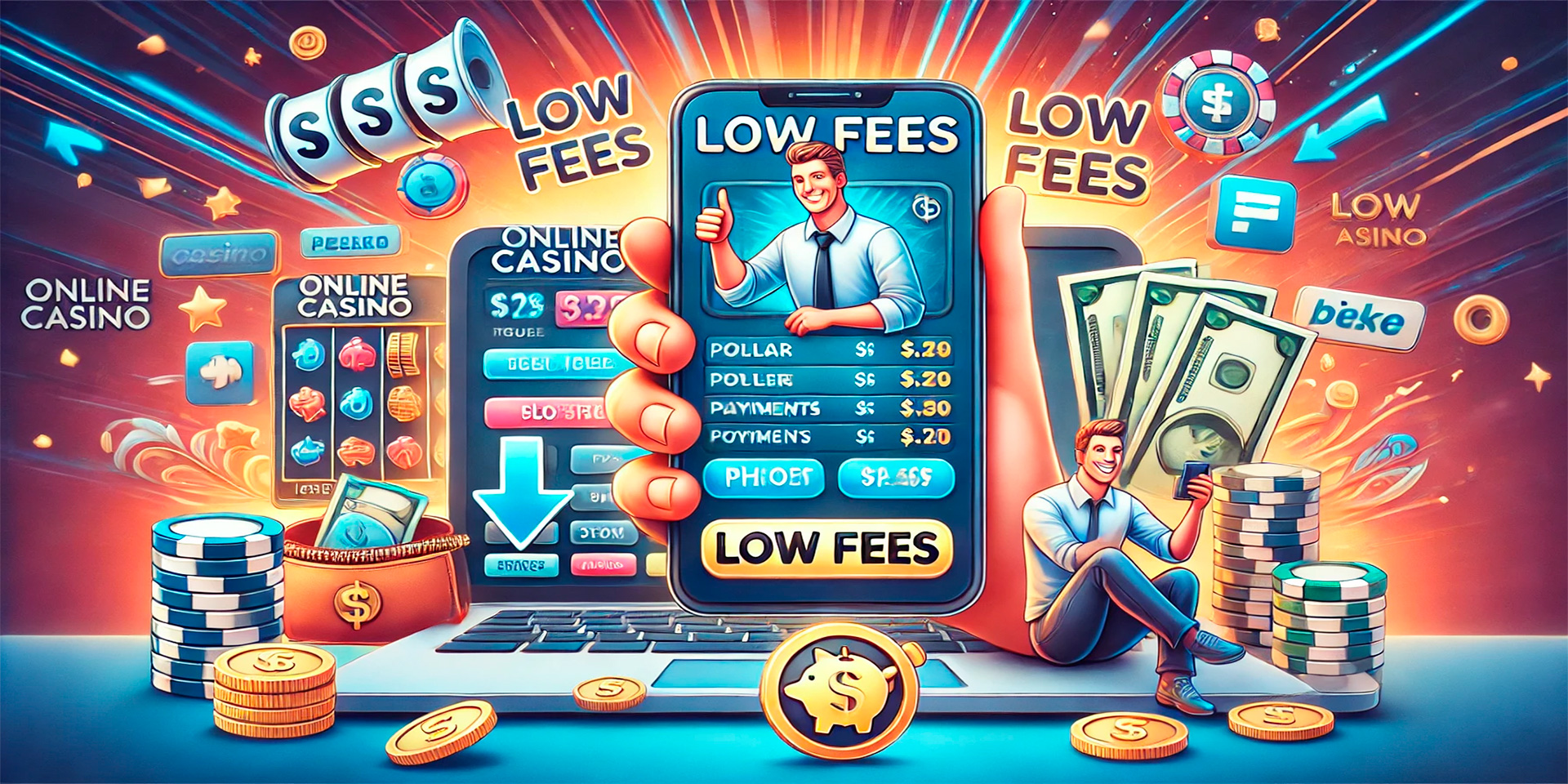 Online Casino Fees Low