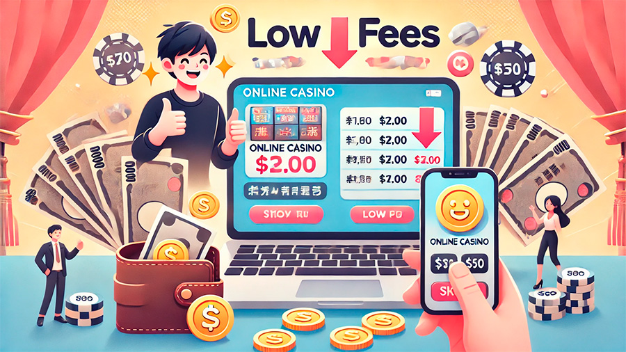 Online casinos with low fees recommended for Japanese players